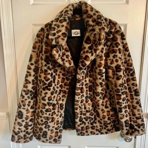 UGG leopard jacket